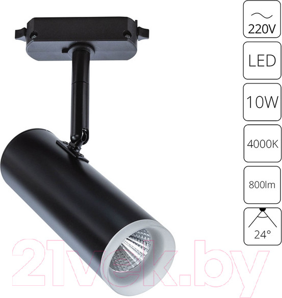 Изображение товара Трековый светильник Arte Lamp Hubble A6813PL-1BK