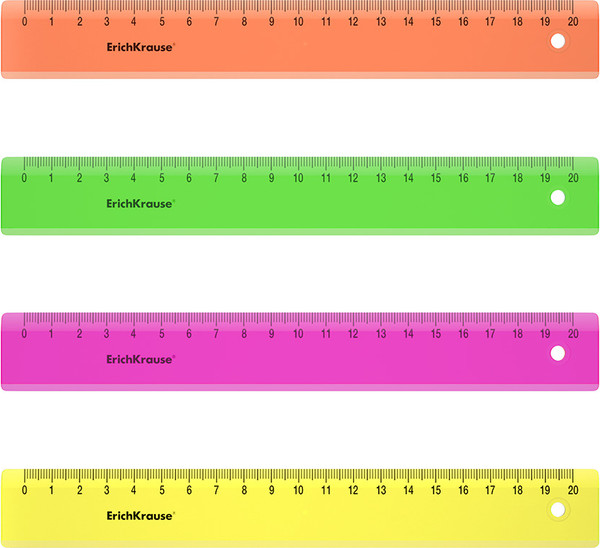 Изображение товара Линейка Erich Krause Neon / 52998