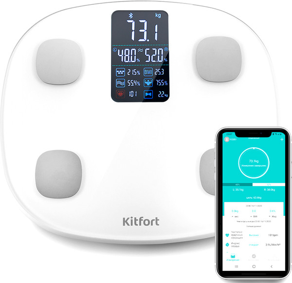 Изображение товара Напольные весы электронные Kitfort KT-808