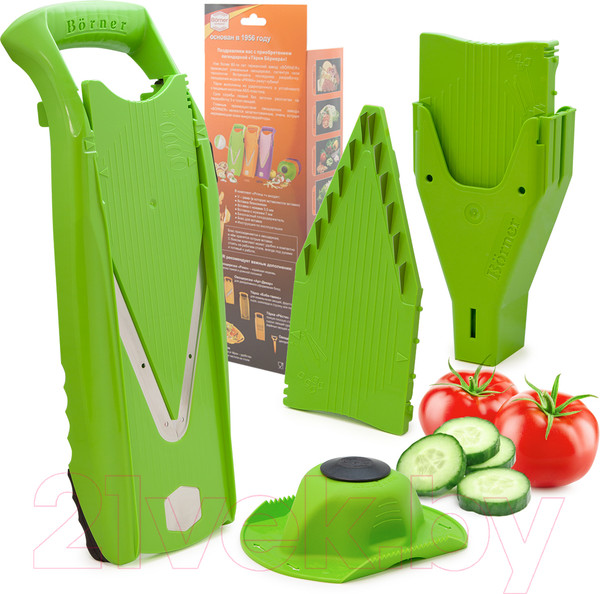 Изображение товара Овощерезка ручная Borner Prima+ 3550094 (салатовый)