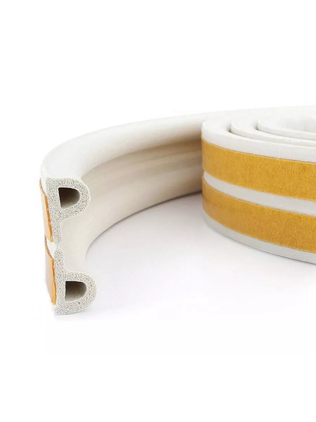 Изображение товара Лента уплотнительная 4Walls Самоклеящаяся P-профиль / URB010P/100 (10м, белый)