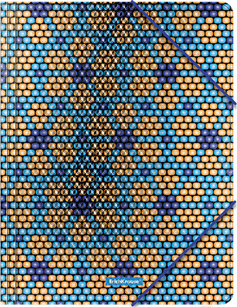 Изображение товара Папка для бумаг Erich Krause Blue&Orange Beads / 52898