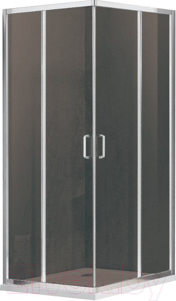 Изображение товара Душевой уголок Adema Glass Vierkant 100 (тонированное стекло)