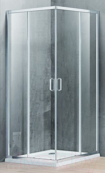 Изображение товара Душевой уголок Adema Glass Vierkant 100 (прозрачное стекло)