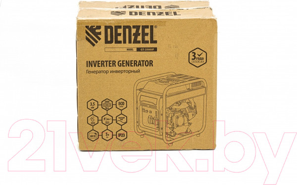 Изображение товара Инверторный генератор Denzel GT-3500iF / 94705