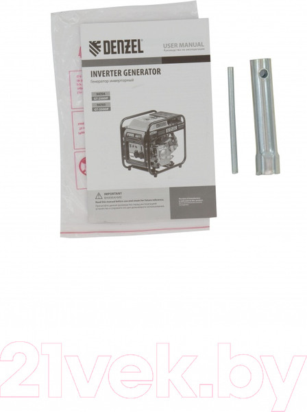 Изображение товара Инверторный генератор Denzel GT-3500iF / 94705