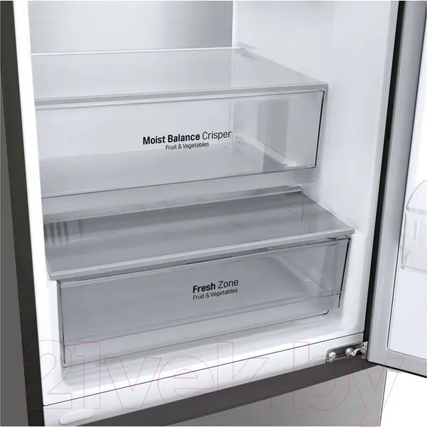 Изображение товара Холодильник с морозильником LG DoorCooling+ GA-B509CMQM