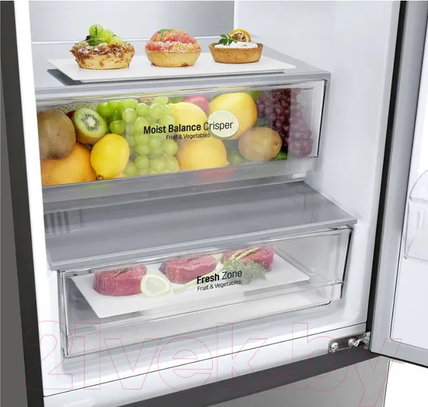 Изображение товара Холодильник с морозильником LG DoorCooling+ GA-B509CMQM
