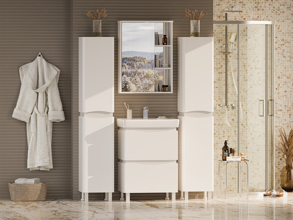 Изображение товара Шкаф-пенал для ванной Misty Венера 35 L / П-Внр05035-01Л