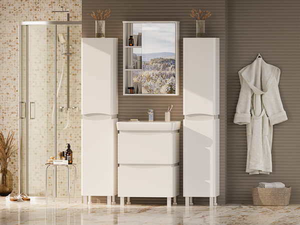 Изображение товара Шкаф-пенал для ванной Misty Венера 35 R / П-Внр05035-01П