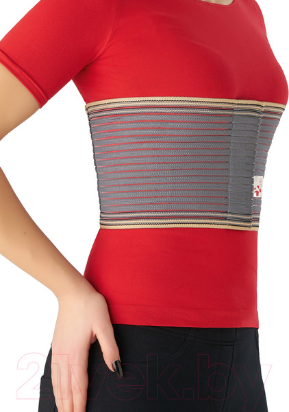 Изображение товара Бандаж на грудную клетку MEK 2003 (XXL, серый)