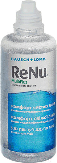 Изображение товара Раствор для линз ReNu MultiPlus с контейнером (120мл)