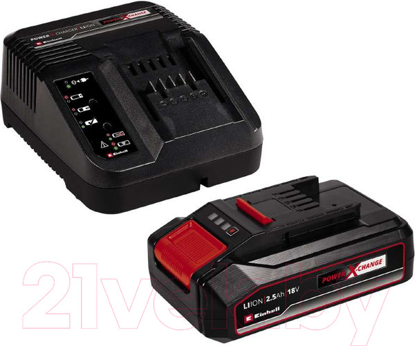 Изображение товара Аккумулятор для электроинструмента Einhell 1x2.5 Ah PXC / 4512097 (с аккумулятором)