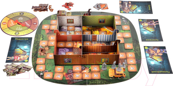 Изображение товара Настольная игра Magellan Зомби в доме. Заражение / MAG119832