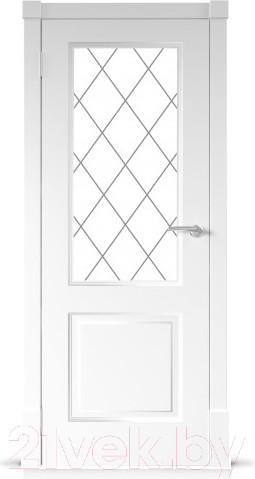 Изображение товара Дверь межкомнатная Юни Финская ПО 90x200 (белый)