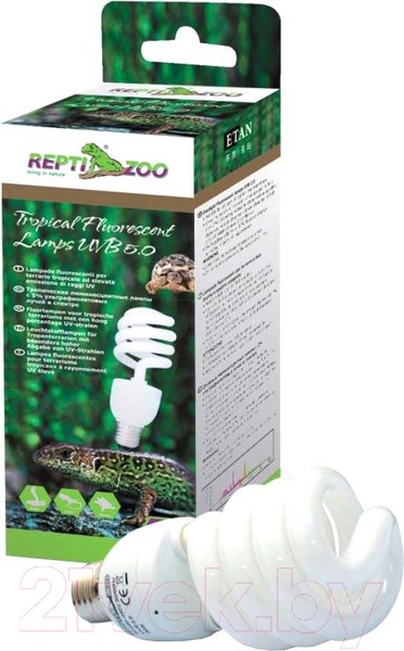 Изображение товара Лампа для террариума Repti-Zoo Compact Desert УФ 1015CT / 83725044 (15Вт)