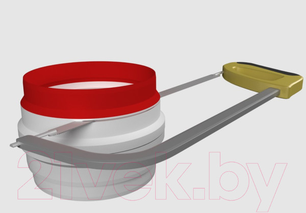 Изображение товара Соединитель воздуховода ERA 15.16СС