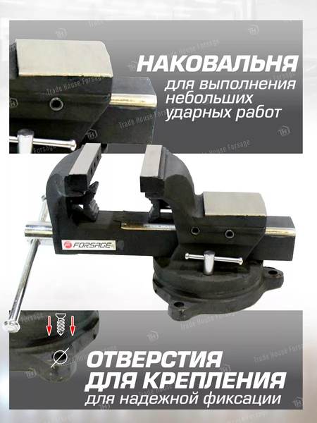 Изображение товара Тиски Forsage F-6540606 (47867)