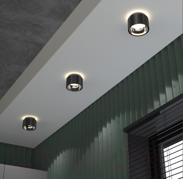 Изображение товара Точечный светильник Elektrostandard 1069 GX53 (черный/жемчуг)