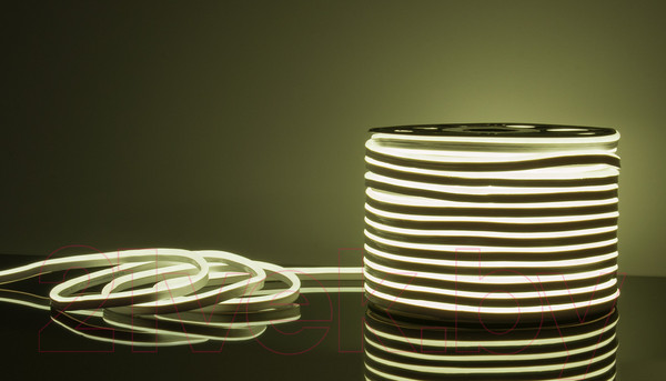 Изображение товара Гибкий неон Elektrostandard LS001 220V 9.6W 120Led 2835 IP67 6500K (50м, холодный белый)