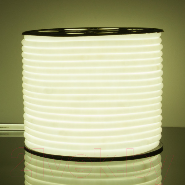 Изображение товара Гибкий неон Elektrostandard LS003 220V 9.6W 144Led 2835 IP67 16mm 6500K (50м, холодный белый)