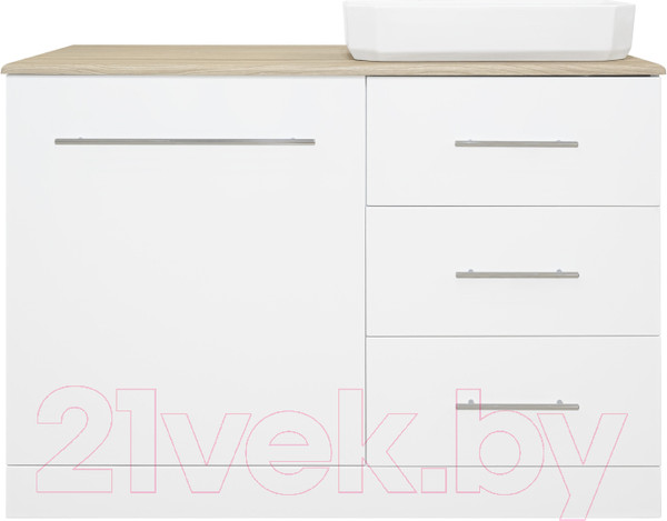 Изображение товара Тумба под умывальник Misty Респект 110 / Э-Рес01110-13ЯП