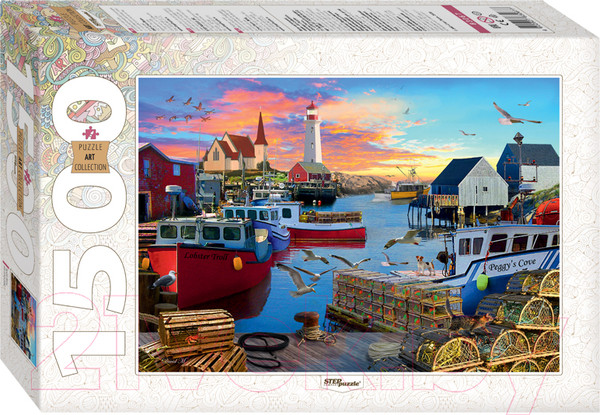 Изображение товара Пазл Step Puzzle Бухта Пегги / 83067 (1500эл)