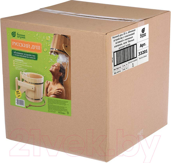 Изображение товара Обливное устройство Банные Штучки Русский душ / 33201