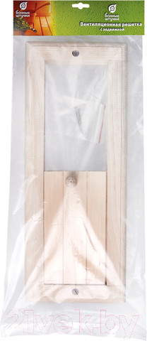 Изображение товара Решетка вентиляционная для бани Банные Штучки 32141