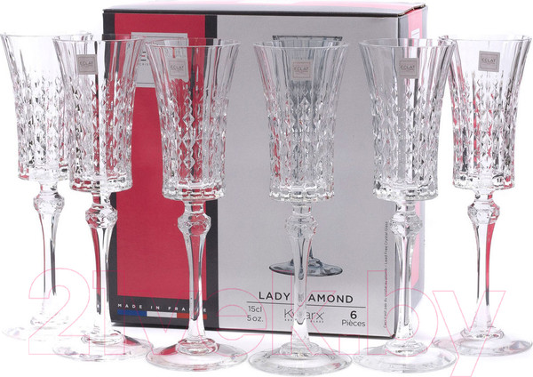 Изображение товара Набор бокалов Eclat Lady Diamond / L9742 (6шт)