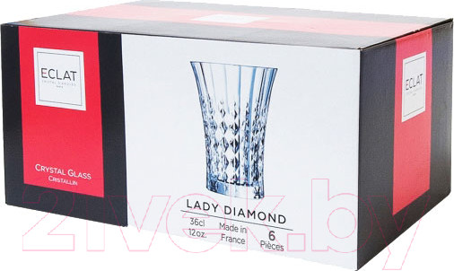 Изображение товара Набор стаканов Eclat Lady Diamond / L9746 (6шт)