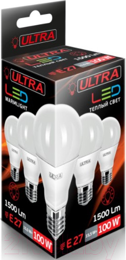Изображение товара Лампа Ultra LED-A60-15.5W-E27-3000K