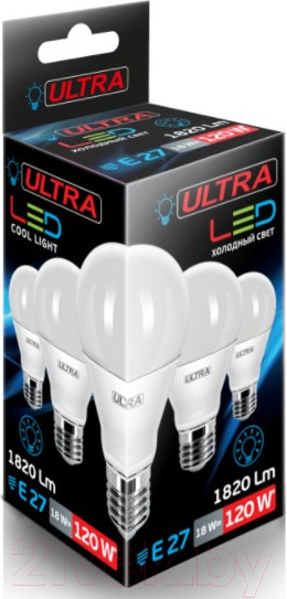 Изображение товара Лампа Ultra LED-A70-18W-E27-4000K