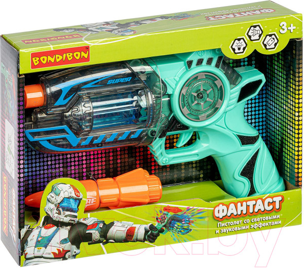 Изображение товара Бластер игрушечный Bondibon Фантаст / ВВ4902