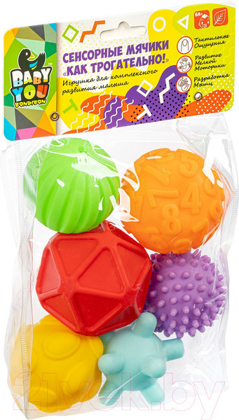 Изображение товара Развивающая игрушка Bondibon Как трогательно! Ежики / ВВ4897