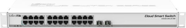 Изображение товара Коммутатор Mikrotik CSS326-24G-2S+RM