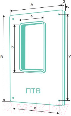 Изображение товара Фланец воздуховода ERA 612ПТВ