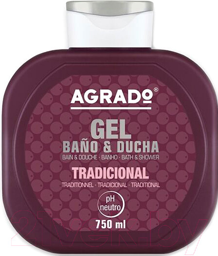 Изображение товара Гель для душа Agrado Traditional  (750мл)