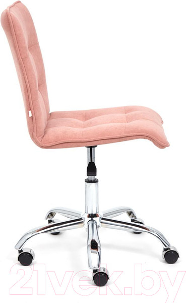 Изображение товара Кресло офисное Tetchair Zero флок (розовый)