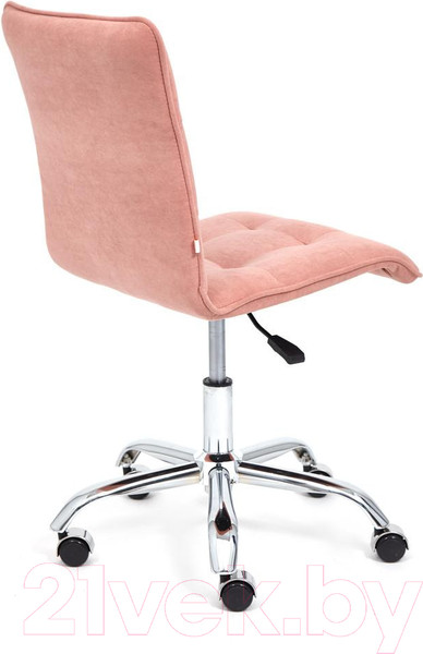 Изображение товара Кресло офисное Tetchair Zero флок (розовый)