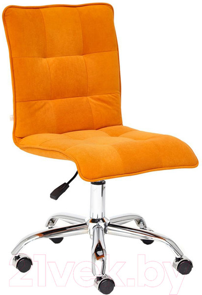 Изображение товара Кресло офисное Tetchair Zero флок (оранжевый)