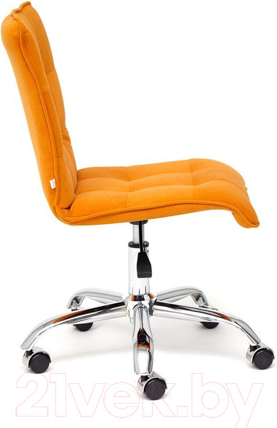 Изображение товара Кресло офисное Tetchair Zero флок (оранжевый)