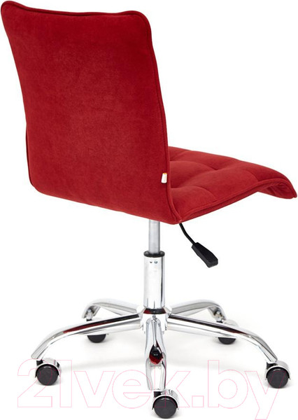 Изображение товара Кресло офисное Tetchair Zero флок (бордовый)