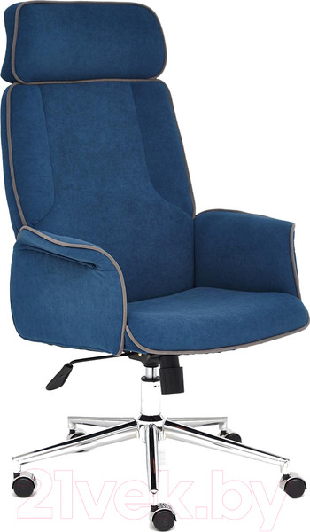 Изображение товара Кресло офисное Tetchair Charm флок (синий)
