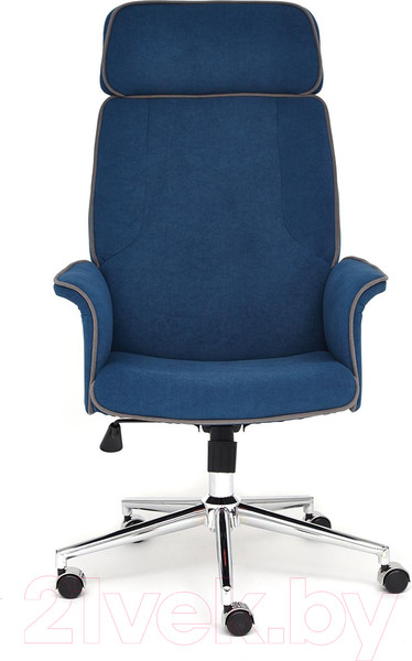 Изображение товара Кресло офисное Tetchair Charm флок (синий)