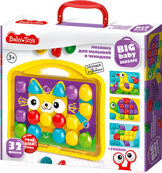 Изображение товара Развивающая игрушка Baby Toys Котик / 04105