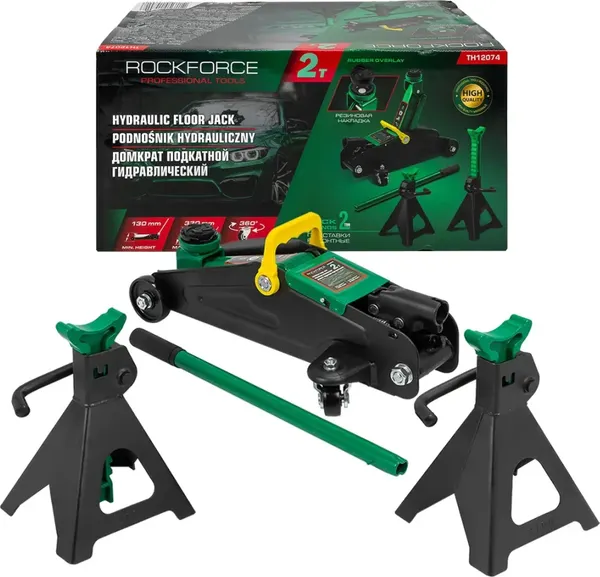 Изображение товара Подкатной домкрат RockForce RF-TH12074 (47839)