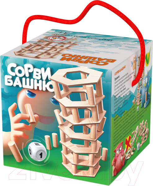 Изображение товара Настольная игра Десятое королевство Сорви башню / 02985