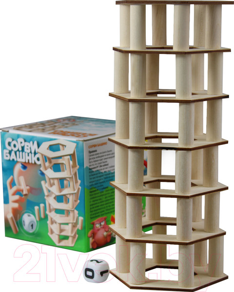 Изображение товара Настольная игра Десятое королевство Сорви башню / 02985