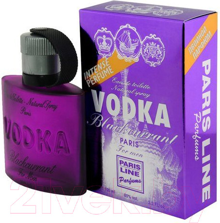 Изображение товара Туалетная вода Paris Line Vodka Blackcurrant (100мл)